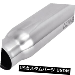 �}�t���[�J�b�^�[ �f�B�[�[���X�e�����X�X�`�[�����G�L�]�[�X�g�`�b�v�A���O���J�b�g2.25 �C�����b�g3�A�E�g���b�g12 �����O Diesel Stainless Steel Exhaust Tip Pipe Angle Cut 2.25 Inlet 3 Outlet 12 Long