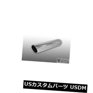 }t[Jb^[ XeX|nڎ[AOrC`bv3 "Cbg-4"AEgbg-18 " Stainless Steel Weld-On Rolled Angle Exhaust Tip 3" Inlet - 4" Outlet - 18" Long