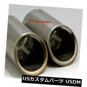 }t[Jb^[ {{XC60 2010-2013̃XeX|rC}t[`bvyAe[pCv Stainless Steel Exhaust Muffler Tip Pair Tail Pipe For Volvo XC60 2010-2013