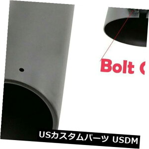 }t[Jb^[ 3 "Cbg-4"AEgbg-rC`bv12 "O{gubN[OGbWAOJbg 3" Inlet - 4" Outlet - 12" Long Bolt On Exhaust Tip Black Rolled Edge Angle Cut