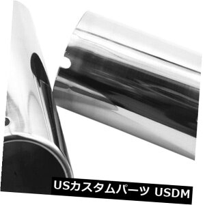 }t[Jb^[ AEfBVo[p2̃XeXX`[J[AGL][XgpCve[}t[`bv 2 pcs Stainless Steel Car Rear Exhaust Pipe Tail Muffler Tip For Audi Silver