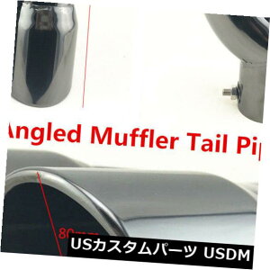 }t[Jb^[ ^C^XeXEhfAGL][Xg`bv2.5 ''CbgAO}t[e[pCvAJ Titan Stainless Round Dual Exhaust Tip 2.5'' Inlet Angled Muffler Tail Pipe U