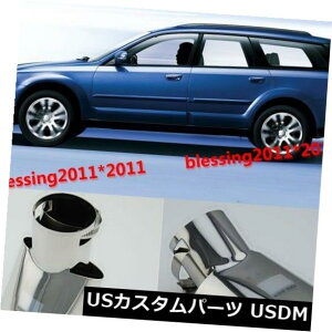 }t[Jb^[ XoAEgobNp123mm̑f炵CbgT304XeXGL][Xg}t[`bv 123mm Superb Inlet T304 Stainless Steel Exhaust Muffler Tip For Subaru Outback