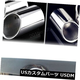 マフラーカッター シボレーマリブ2013-2019の2個の排気マフラーテールパイプチップテールパイプフィット 2pcs Exhaust Muffler Tail Pipe Tip Tailpipe Fit for Chevrolet Malibu 2013-2019