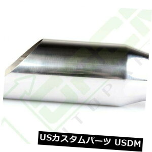 �}�t���[�J�b�^�[ �G�L�]�[�X�g�`�b�v3 "�C�����b�g/ 4"�A�E�g���b�g/ 12 "�X�e�����X�X�`�[���G���W�F���J�b�g�̃����O�n�� Exhaust Tip 3" Inlet / 4" Outlet / 12" Long Weld on Stainless Steel Angel cut