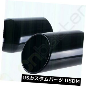 }t[Jb^[ rC`bvyAZbgubNSS[GbW4 "Cbg6"AEgbg15 "OgbN Exhaust Tip Pair set Black SS Rolled Edge 4" Inlet 6" Outlet 15" Long Truck