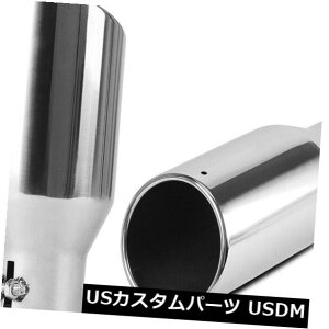 }t[Jb^[ 1yA2.5 "Cbg4"AEgbg[hGL][Xg`bv9 "OfB[[ApCvS / S 1 Pair 2.5" Inlet 4" Outlet Rolled Exhaust Tips 9" Long Diesel Rear Pipe S/S