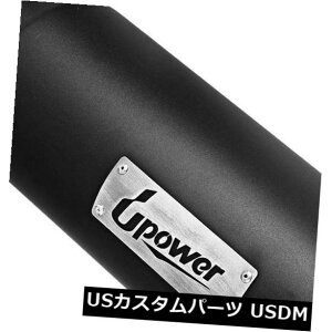 }t[Jb^[ fB[[gbNprC[GbW̍{g4 "6"o18 " Black Bolt On Exhaust tip Roll Edge for Diesel truck 4" inlet 6" Outlet 18" long