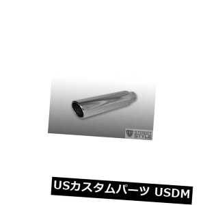 }t[Jb^[ XeXe[pCv[hGL][Xg`bv2.5 "Cbg-4"AEgbg-18 " Stainless Steel Tail Pipe Rolled Exhaust Tip 2.5" Inlet - 4" Outlet - 18" Long
