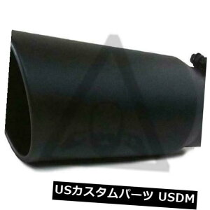 }t[Jb^[ ubN{gIfB[[gbN̔rC4 "Cbg5"AEgbg15 " Black Bolt On Exhaust tip for Diesel truck 4" inlet 5" outlet 15" long