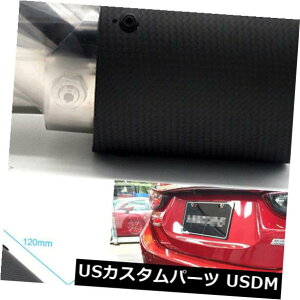 }t[Jb^[ 100J[{t@Co[X|[cGL][XgpCv`bvAWX^uAOJ[}t[Jo[g 100% Carbon Fiber Sport Exhaust Pipe Tip Adjustable Angle Car Muffler Cover Trim
