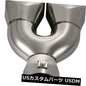 }t[Jb^[ XNGAXeXfAGL][Xg`bv2.5 "Cbg-2.4" 2 "AEgbg-9.5" Square Stainless Steel Dual Exhaust Tip 2.5" Inlet - 2.4" 2" Outlet - 9.5" Long