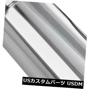 }t[Jb^[ 4 "Cbg8"AEgbg18 "OVo[fB[[GL][Xg`bvpCv]GbW{g 4" Inlet 8" Outlet 18" Long Silver Diesel Exhaust Tip pipe Bolt On Rolled Edge