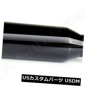}t[Jb^[ rC2.5 "Cbg/ 4"AEgbg/ 12 "OubNXeXX`[[GbW Exhaust Tip 2.5" Inlet / 4" Outlet / 12" Long Black Stainless Steel Roll Edge