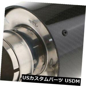 }t[Jb^[ J[{t@Co[63-114mmSUVGL][XgGhqge[}t[pCvTCT[ Carbon Fiber 63-114mm Car SUV Exhaust End Tips Tail Muffler Pipe Silencer