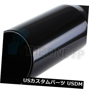 マフラーカッター 5 "インレット-6"アウトレット-15 "ロングエキゾーストチップ上のブラックステンレスボルト Black Stainless Steel Bolt On 5" Inlet - 6" Outlet - 15" Long Exhaust Tip