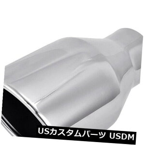 �}�t���[�J�b�^�[ �X�e�����X���r�C��20?�A���O���J�b�g2.25 �C�����b�g-4�A�E�g���b�g-7 ���� Stainless Steel Exhaust Tip 20° Angle Cut 2.25 Inlet - 4 Outlet - 7 Length �y���s�A���i�z