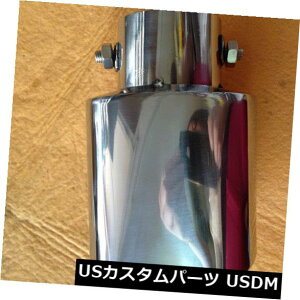 }t[Jb^[ N[GL][Xg}t[`bvLo[6.0cmjo[TAׂĂ̎ԗpVo[1 Chrome Exhaust Muffler Tip Caliber 6.0cm Universal for All Car Silver 1pc