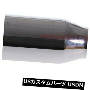 }t[Jb^[ 15 "ON[S / SgbNGL][Xg`bv4"Cbg6 "AEgbg[GbW{gI 15" Long Chrome S/S Truck Exhaust Tip 4" Inlet 6" Outlet Roll Edge Bolt-on