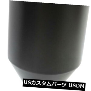 }t[Jb^[ 4 "Cbg8"AEgbg15 "rC`bvubNOfB[[XeX{g 4" Inlet 8" Outlet 15" Long Diesel Stainless Steel Bolt On Exhaust Tip Black