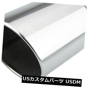 }t[Jb^[ GL][Xg`bv5 "Cbg8"AEgbg15 "|bVdグ̃O[GhAOJbg{g Exhaust Tip 5" Inlet 8" Outlet 15" Long Rolled End Angle Cut Bolt On Polished