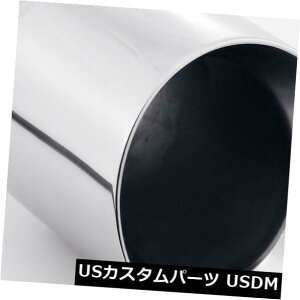 �}�t���[�J�b�^�[ 2.25 �C�����b�g�G�L�]�[�X�g�`�b�v�X�����g�J�b�g4�A�E�g���b�g���E���h�f���A���E�H�[��304�X�e�����X�X�`�[�� 2.25 Inlet Exhaust Tip Slant Cut 4 Outlet Round Dual Wall 304 Stainless Steel