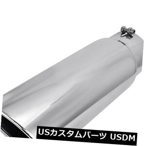 }t[Jb^[ GL][Xg`bvAOJbg̃XeXX`[{g5 "Cbg6"AEgbg18 " Stainless Steel Bolt On Exhaust Tip Angle Cut 5" Inlet 6" Outlet 18" Length