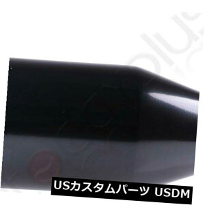 マフラーカッター 排気先端のボルト4 "インレット-7"アウトレット-15 "ロングブラックステンレススチール Bolt On Exhaust Tip 4" Inlet - 7" Outlet - 15" Long Black Stainless Steel