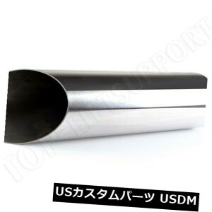 �}�t���[�J�b�^�[ �X�e�����X�|���G�L�]�[�X�g�`�b�v�p�C�v�A���O���J�b�g�n��3 �C�����b�g4�A�E�g���b�g18 �����O Stainless Steel Exhaust Tip Pipe Angle Cut Weld On 3 Inlet 4 Outlet 18 Long