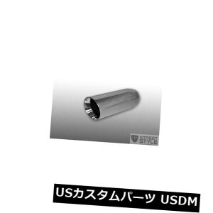 �}�t���[�J�b�^�[ �X�e�����X�|�n�ڎ���d�ǔr�C�`�b�v4 �C�����b�g-5�A�E�g���b�g-12 �� Stainless Steel Weld-On Double Wall Exhaust Tip 4 Inlet - 5 Outlet - 12 Long �y���s�A���i�z