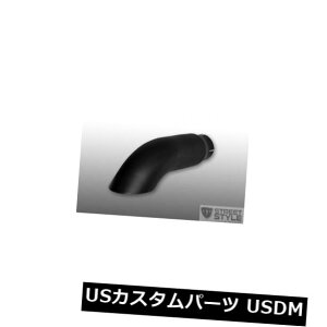 �}�t���[�J�b�^�[ �u���b�N�p�E�_�[�R�[�e�B���O�^�[���_�E���G�L�]�[�X�g�`�b�v4 �C�����b�g-5�A�E�g���b�g-15 �����O Black Powder Coated Turn Down Exhaust Tip 4 Inlet - 5 Outlet - 15 Long �y���s�A���i�z