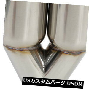 }t[Jb^[ GL][XgfAXg|bVh`bvX^K[hEFhIXeX|2.5 "CbgNew Exhaust Dual Slant Polished Tip Staggered Weld-On Stainless Steel 2.5" Inlet New