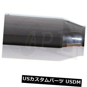 }t[Jb^[ SS[GbW{gIrC`bv4 "Cbg-6"AEgbg-15 "ONgbN SS Roll Edge Bolt-on Exhaust Tip 4" Inlet - 6" Outlet - 15" Long Chrome Truck