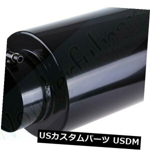 マフラーカッター エキゾーストチップ5 "インレット8"アウトレット15 "ロングステンレススチールボルトオンブラック Exhaust Tip 5" Inlet 8" Outlet 15" Long Stainless Steel-Bolt On Black