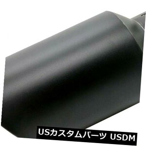 }t[Jb^[ ubN[{gIGL][Xg`bvpCv5 "Cbg8"AEgbg15 "OXeXX`[ Black Rolled Bolt-On Exhaust Tips pipe 5" Inlet 8"Outlet 15"Long Stainless Steel