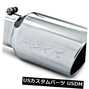 �}�t���[�J�b�^�[ MBRP 12 �X�e�����X���r�C��4�C�����b�g6 �A�E�g���b�g�A���O�������I���T5073 MBRP 12 STAINLESS STEEL EXHAUST TIP 4 INLET 6 OUTLET ANGLED ROLLED END T5073 �y���s�A���i�z