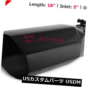 }t[Jb^[ XeXAOIN^SubN18C`{gIrC`bv5 In 6 Out 213206 Stainless Angle Octagon Black 18 inch Bolt-On Exhaust Tip 5 In 6 Out 213206