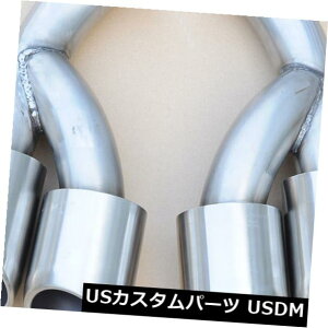 }t[Jb^[ 2015|VFJCGV6EFLEXeX|rCǃ}t[e[`bv EFLE Stainless Steel Exhaust Pipes Muffler Tail Tip For 2015 Porsche Cayenne V6