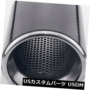 }t[Jb^[ 2.25 "[GbWŋ4"AEgJ[{t@Co[rC`bvXg[gJbgEh 2.25" In Roll Edge Resonated 4" Out Carbon Fiber Exhaust Tip Straight Cut Round