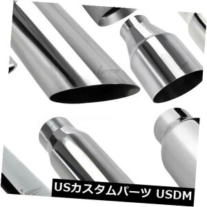}t[Jb^[ 2.25 "/2.5" / 3 "/ 4" / 5 "CbgXeXX`[N[e[pCvJ[GL][Xg`bv 2.25"/2.5"/3"/4"/5" Inlet Stainless Steel Chrome Tailpipe Car Exhaust Tip