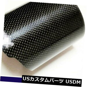 }t[Jb^[ 3C`̌̂鍕̔rC}t[̃qgpCvYf@ۃX^CJo[P[XVF 3 inch Glossy Black Exhaust Muffler Tip Pipe Carbon Fiber Style Cover Case Shell