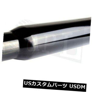 }t[Jb^[ rC2.5 "Cbg/ 3.5"AEgbg/18C`ubNXeX[GbW Exhaust Tip 2.5" Inlet / 3.5" Outlet / 18inch Length Black Stainless Roll edge