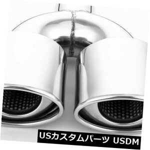 }t[Jb^[ 2.25 "CbgfAI[oAEgGL][Xg`bv}t[[OXgJbgXeXX`[ 2.25" Inlet Dual Oval Out Exhaust Tip Muffler Rolled Slant Cut Stainless S
