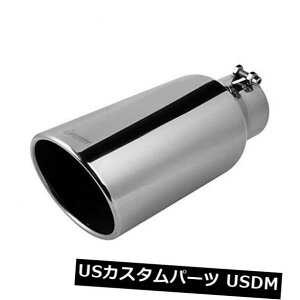 �}�t���[�J�b�^�[ Upower�̕��ՓI�ȃf�B�[�[���g���b�N�Ԃ̔r�C�̐�[15 �����X�e�����X�|�̃{���g�I�� Upower Universal Diesel Trucks Car Exhaust Tip 15 Long Stainless Steel Bolt-On �y���s�A���i�z