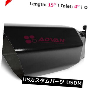}t[Jb^[ gbNAOIN^SubN15C`{gIGL][Xg`bv4C6AEgjo[T Truck Angled Octagon Black 15 inch Bolt-On Exhaust Tip 4 In 6 Out Universal