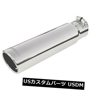 }t[Jb^[ GL][Xg`bvXeXEh[GbWAOJbgNvI|bVh Exhaust Tip Stainless Steel Round Rolled Edge Angle Cut Clamp-On Polished