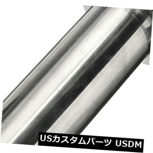 マフラーカッター 調整可能な3.5インチラウンドエキゾーストマフラーチップリムーバブルサウンドサイレンサーシルバー Adjustable 3.5inch Round Exhaust Muffler Tip Removable Sound Silencer Silver