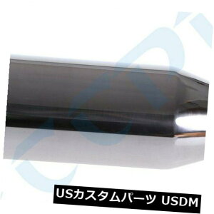 マフラーカッター 排気口のステンレスボルト4 "インレット-6"アウトレット-18 "長 Stainless Steel Bolt On Exhaust Tip 4" Inlet - 6" Outlet - 18" Long