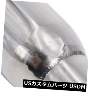 }t[Jb^[ 2.5 "Cbg3.5"AEgbgXeX|bV[[GbWfIC[XgGL][Xgqg 2.5"Inlet 3.5"Outlet Stainless Polished Rolled Edge Duo layer Slant Exhaust T