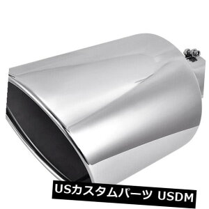 }t[Jb^[ 5 "10" 18 "LXeX|fB[[rC`bv 5" 10" 18" L Stainless Steel Diesel Exhaust Tip Pipe Bolt On Angle Cut Rolled